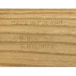 B.BOROWIK / S.BYLINIAK, Figurine "Hunter with a dog".