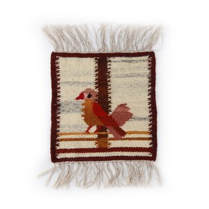 Kilim with bird