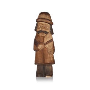 Folk sculpture: Musician.
