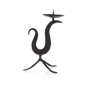 Świecznik metaloplastyka