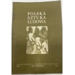 Polish Folk Art, nos. 1-2, 3, 4-5, 6, 1951.