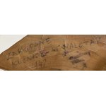 St. WALCZAK, Wooden sculpture: "Eagle," Zakopane, 1947