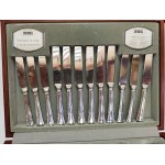 Viners Dubarry Classic cutlery set of 44 pieces in original case