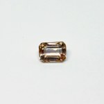 Natural light salmon kunzite 5.61 Ct