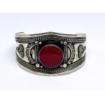 Silver plated Eastern style bracelet