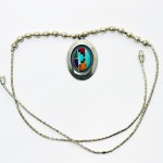 Navajo silver necklace