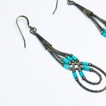 Silver Navajo Earrings