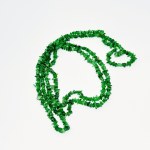 Tsavorite necklace, certificate