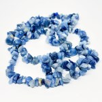 Blue agate necklace