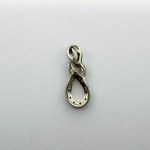 Sterling silver pendant with Diamonds approx. 0.13 Ct