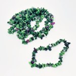 Tourmaline necklace and bracelet