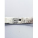 Warmet bangla bracelet, silver