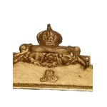 The original mirror from the Bristol Hotel.