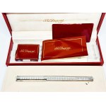 Dupont Paris Full Set silver-plated gold pen