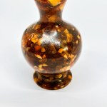 Amber and Resin Vase