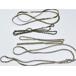 Set of 4 Silver Chains