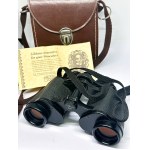 Carl Zeiss Jena Jenoptem 8x30W binoculars in original case and with lifetime warranty card