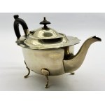 Silver-plated English teapot, early 20th century