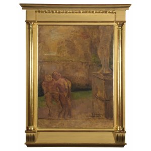 Jacek MALCZEWSKI (1854-1929), Scena nel parco
