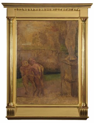 Jacek MALCZEWSKI (1854-1929), Scena w parku