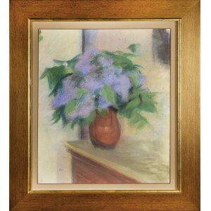 Wojciech WEISS (1875-1950), Lilacs in a vase, ca. 1900