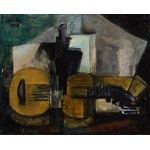 Alicja HALICKA (1894-1975), Martwa natura z gitarą
