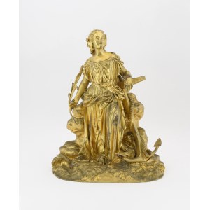Allegorical figure of a woman