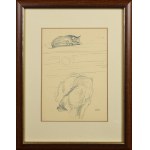 Wojciech WEISS (1875-1950), Kot i pies artysty