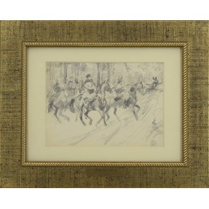 Antoni TRZESZCZKOWSKI (1902-1977), A hunting trip