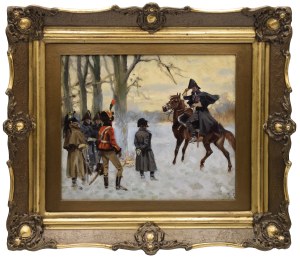 Stanisław STUDENCKI (1900-1944), Scena z Napoleonem