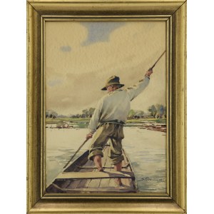 Stanislaw GIBIANSKI (1882-1971), Rowing player