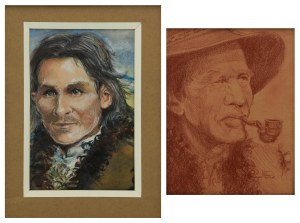 Michał Maksymilian REKUCKI (1884-1971), Portret górala - 2 prace