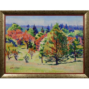 Mieczyslaw LURCZYŃSKI (1908-1992), Autumn Landscape, 1954
