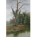 Giuseppe CHIAROLANZA (1868-1920), A pair of landscapes