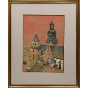 Zygmunt WIERCIAK (1881-1950), Wawel Cathedral, 1942