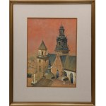 Zygmunt WIERCIAK (1881-1950), Katedra na Wawelu, 1942