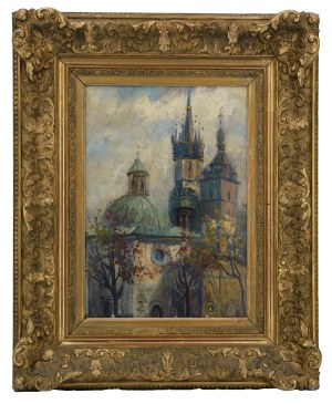 Ludwik de LAVEAUX (1891-1969), Widok na Kraków