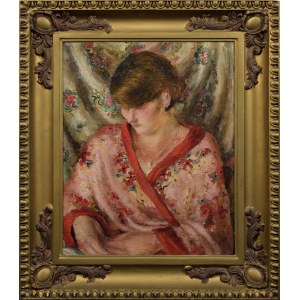 Maria RITTER (1899-1976), Woman in a kimono - Portrait of Ela Marklówna-Boryczko, circa 1927.