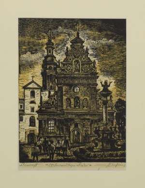 Zygmunt ACEDAŃSKI (1909-1991), Kościół Bernardynów we Lwowie
