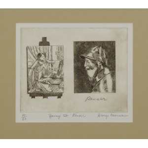 George CRIONAS (1925-2004), Homage to Renoir, 1954