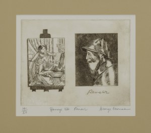 George CRIONAS (1925-2004), Hołd dla Renoira (Homage to Renoir), 1954