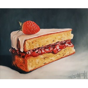 Szymon Kurpiewski, Strawberry cake, 2019