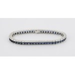 Bracelet with sapphires