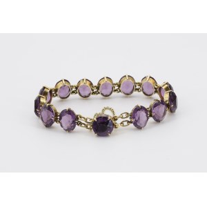 Bracciale con ametiste
