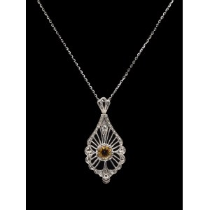Citrine pendant