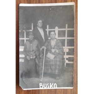 Busko(-Zdrój). Three bather.