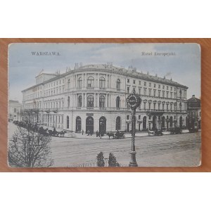 Warszawa.Hotel Europejski