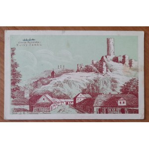 Iłża.Ziemia Radomska.Ruinen einer Burg.