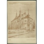 ŁUKÓW - Post-Bernardine Church, Series A, S.U.P. Circle Publishing House, Łuków, sepia print., 1928