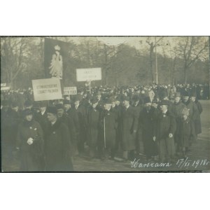 12 WARSAW - [NATIONAL CHURCH, November 17, 1918], photo frontispiece,